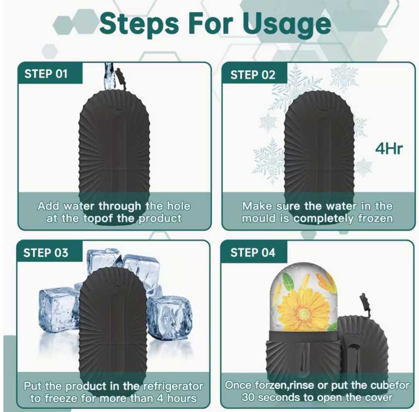 3-in-1 Ice Face Roller & Gua Sha Set