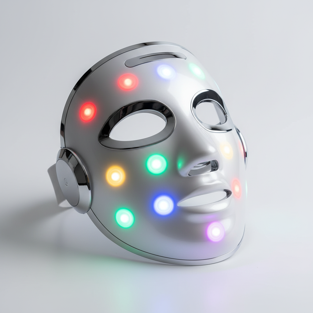 7-color LED light therapy face mask product